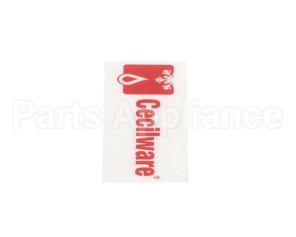 04.CC0074.001 Grindmaster Cecilware Cecilware Sticker