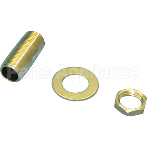 0425 Compatible TS Brass Nipple - Supply, 1/2" Straight