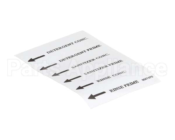 0507470 Champion - Moyer Diebel Label, Injector Prime Df/Sw