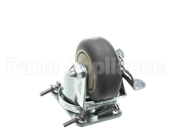 0569313BK Cres Cor Caster Kit, 3" Dia, Plate