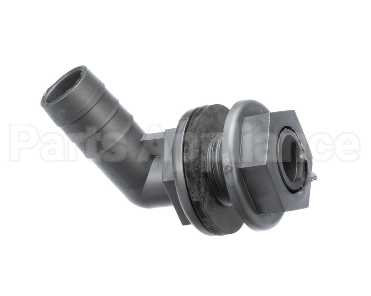 05700-004-30-86 Jackson Bulkhead To 12" Hose Barb Assembly