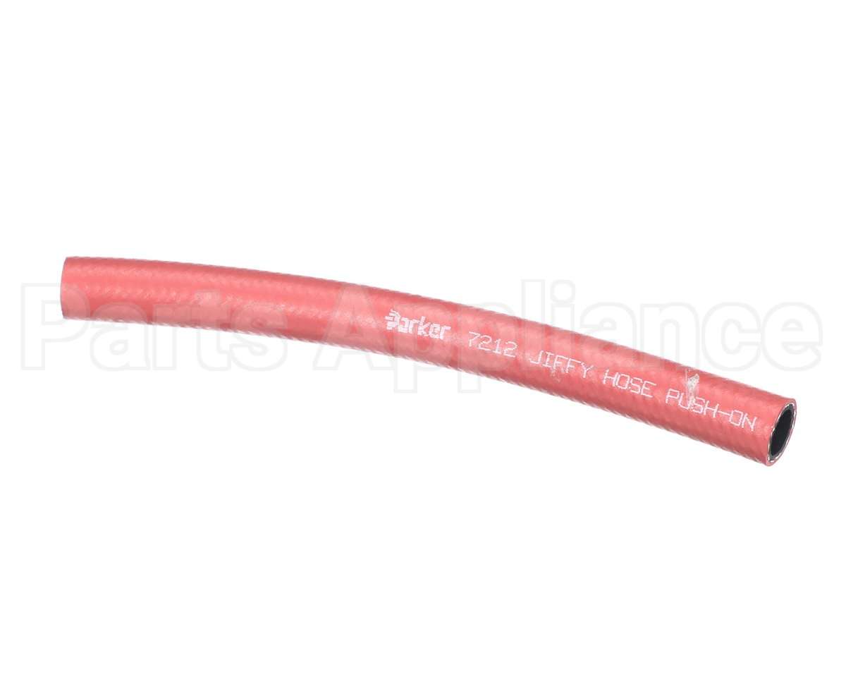 05700-004-67-84 Jackson A-Hose, Rinse Pump 1/2" Red 7-3/4" Long
