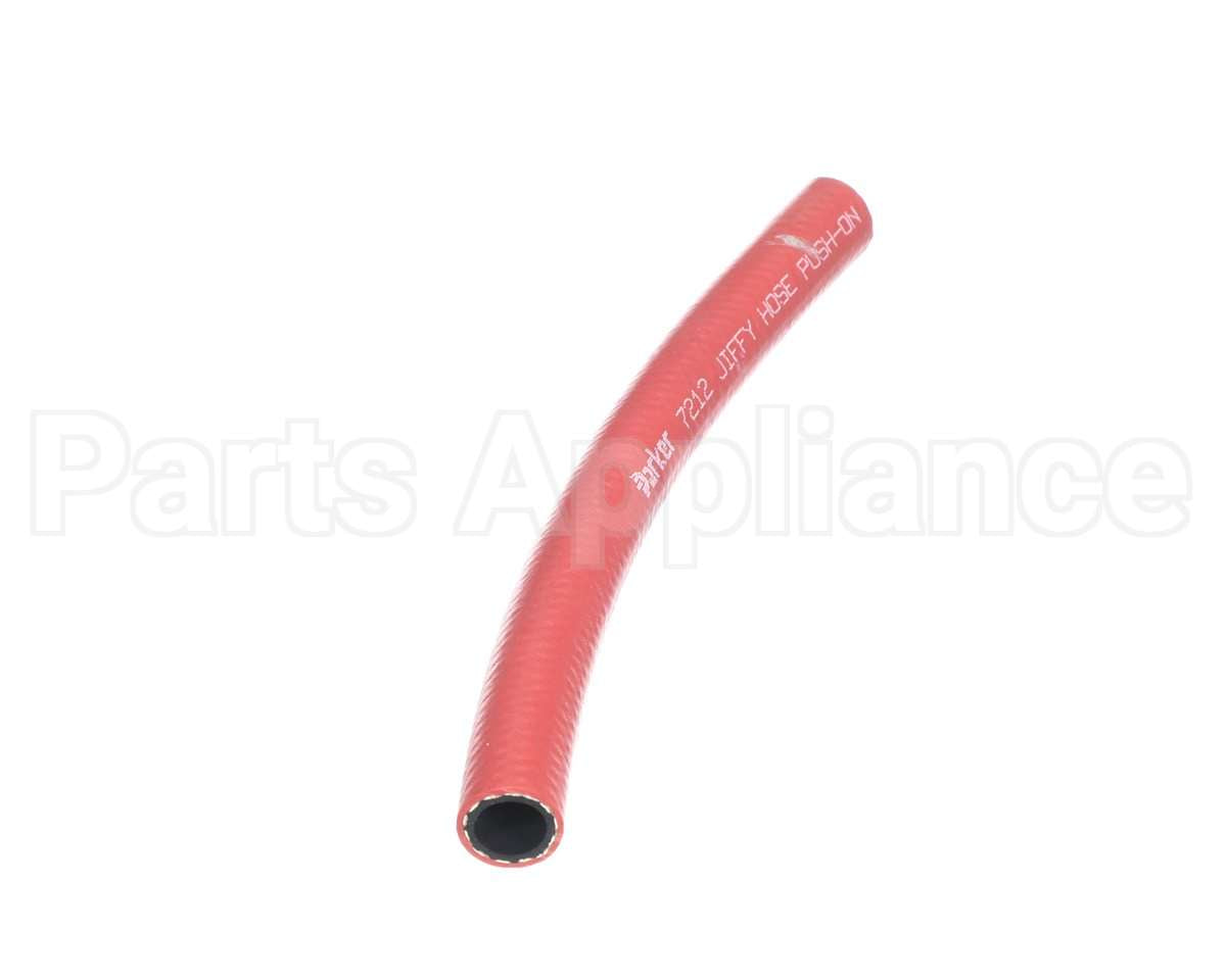 05700-004-67-84 Jackson A-Hose, Rinse Pump 1/2" Red 7-3/4" Long