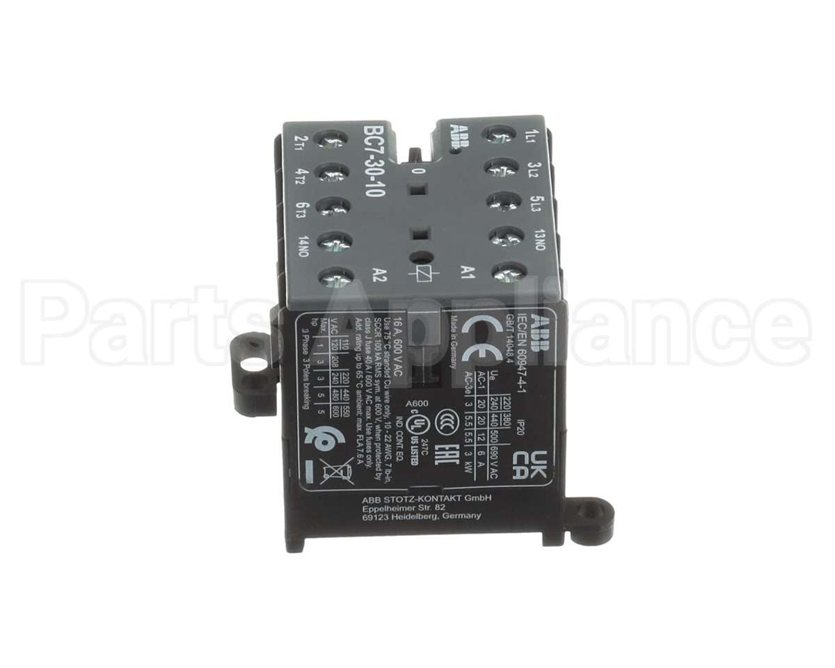 05945-005-02-98 Jackson Contactor, 3 Pole, 20A, Abb 24Vdc