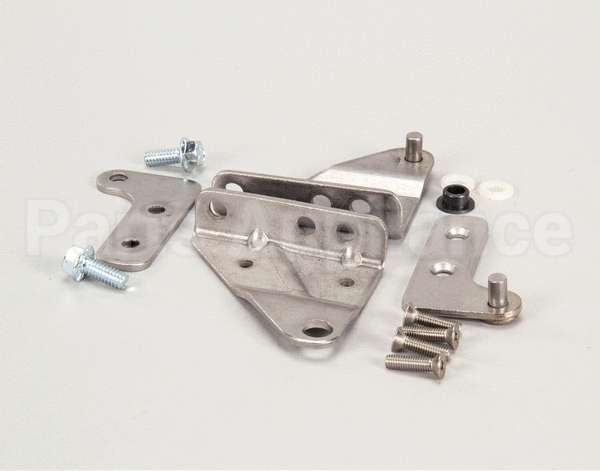 06001373 Glastender Hinge Set And Brackets, 180^ Swing, 1-1/