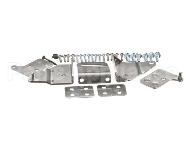 06006596 Glastender Hinge Set And Brackets For Wood Doors, 1