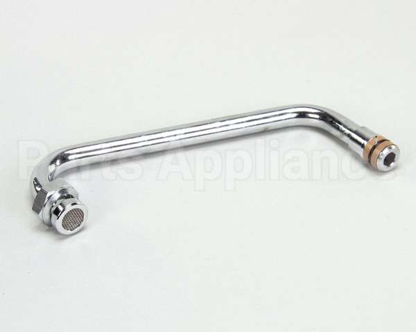 060X T&S Brass Swing Nozzle, 8 Length, 2-15/16 Clearanc