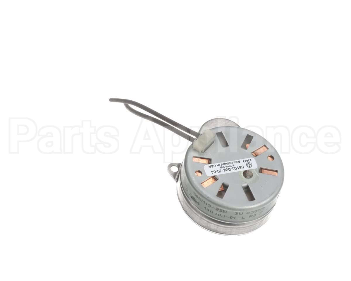 06105-004-70-04 Jackson Motor, Gear 6 Rpm 230V Exp-4618