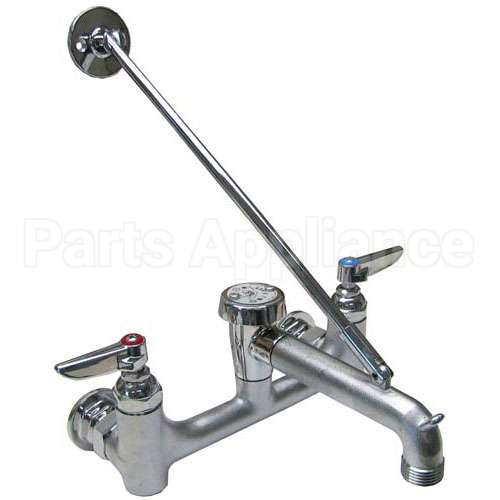 0665BSTR Compatible TS Brass Service Sink Faucet Wall 6-1/2" Noz