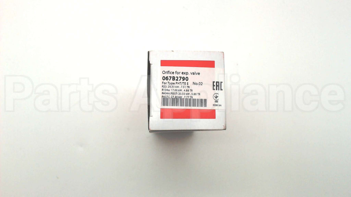 067B2790 Danfoss Te 5 Orifice No. 2