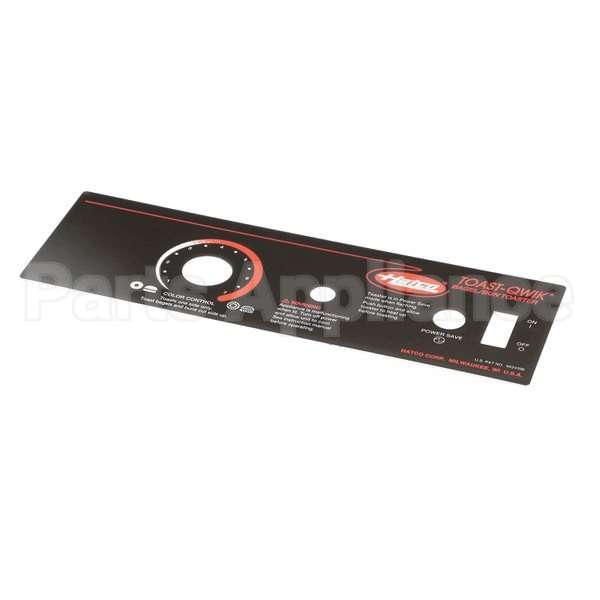 07.01.289.00 Compatible Hatco Controlplate, Tqbagel, Noheat