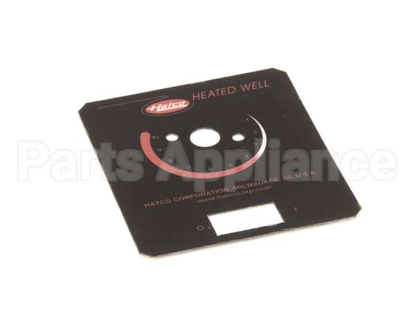 07.03.494.00 Hatco Control Label, Hwb