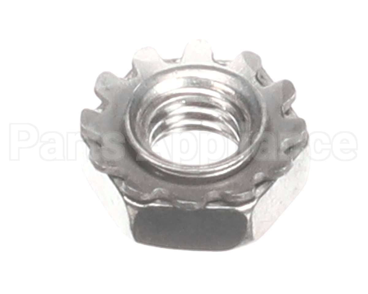 070322 Grindmaster Cecilware Nut 10-32 Hx Keps Lock Wext