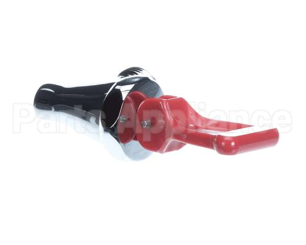 07094.0100 Bunn Faucet Assy, Red Hdl Crm Self