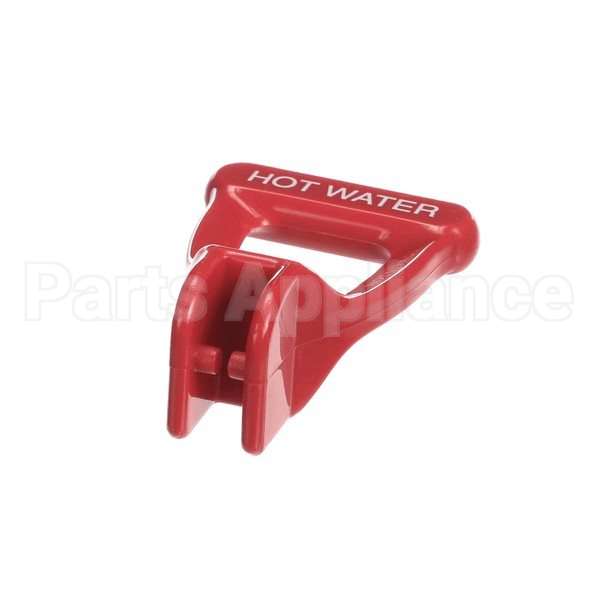 07096.0104 Compatible Bunn Handle, Faucet(Red)-Hot Water