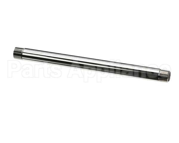 078X T&S Brass Riser, 3/8 Npt X 8 Long (Chrome Plated)