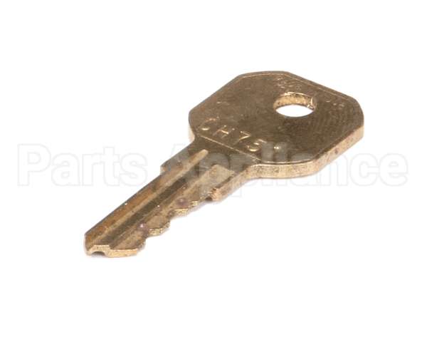 08000225 Glastender Key, #Ch751, For Slide Top Lock (0700022