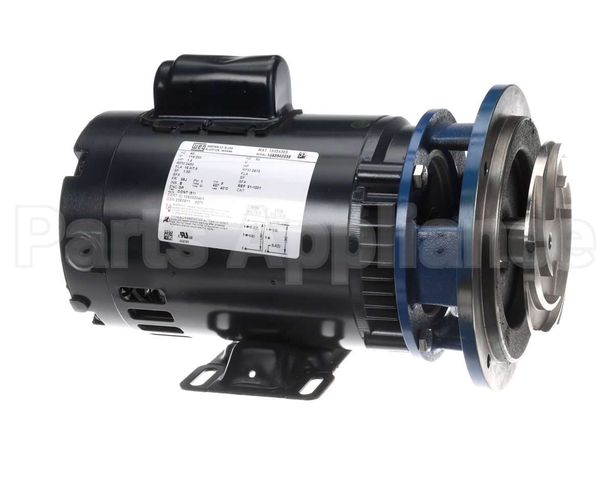 088-1088 American Dish Service Pump Assy, Water-1 1/2 Hp