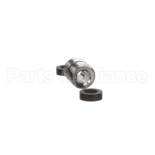 098A T&S Brass 3/4-14Un Male X Male Fitting W/ Hose Was