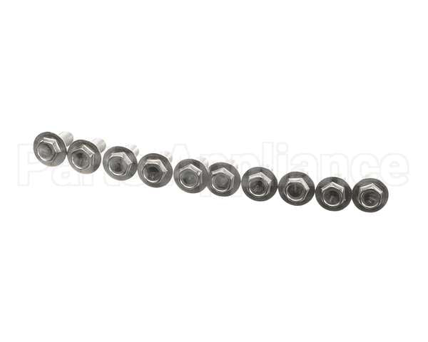 0D2901 Electrolux Professional Screw H Base 6X16 Stless Stl Set X10