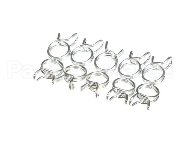 0L0815 Electrolux Professional Hose Clamp; Set 10Pcs; Dia.7,8-8,3Mm