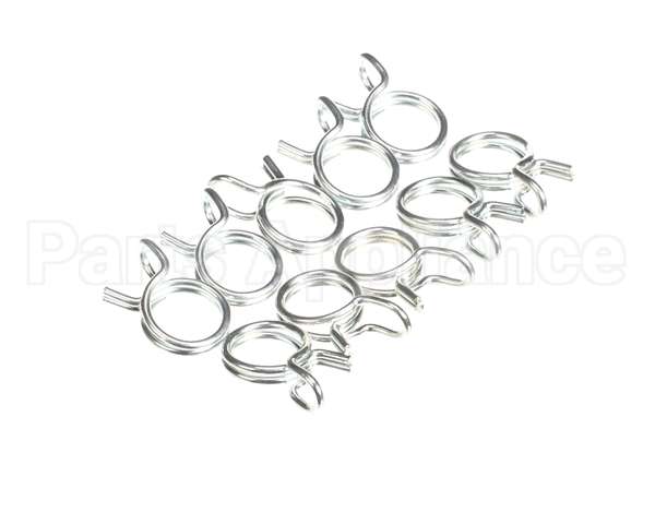 0L0815 Electrolux Professional Hose Clamp; Set 10Pcs; Dia.7,8-8,3Mm