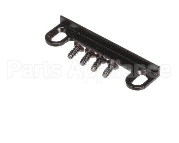 10-16666-0002 Anthony International End Door Lock Strike Plate - Blk