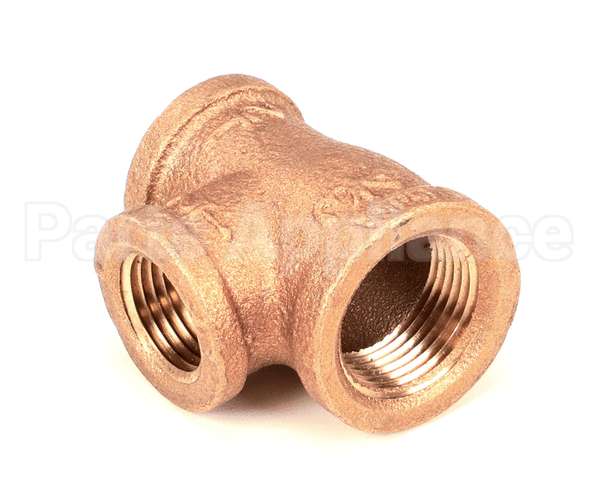 10-2584 Market Forge Tee Brass 3/4X1/2X1/2