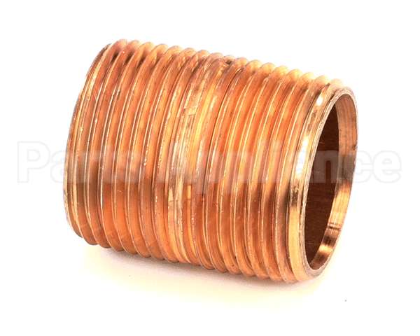 10-8287 Market Forge Close Nipple 1 Ips, Brass