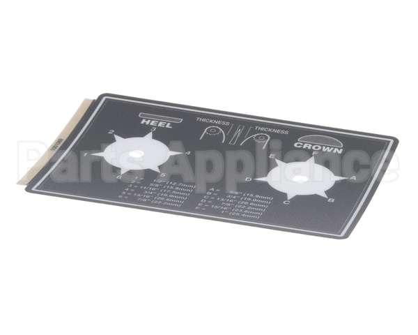 1001069 Antunes Label, Dial Compression