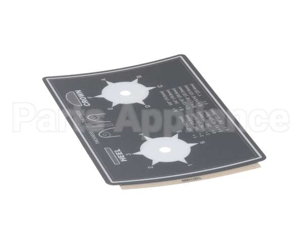 1001069 Antunes Label, Dial Compression