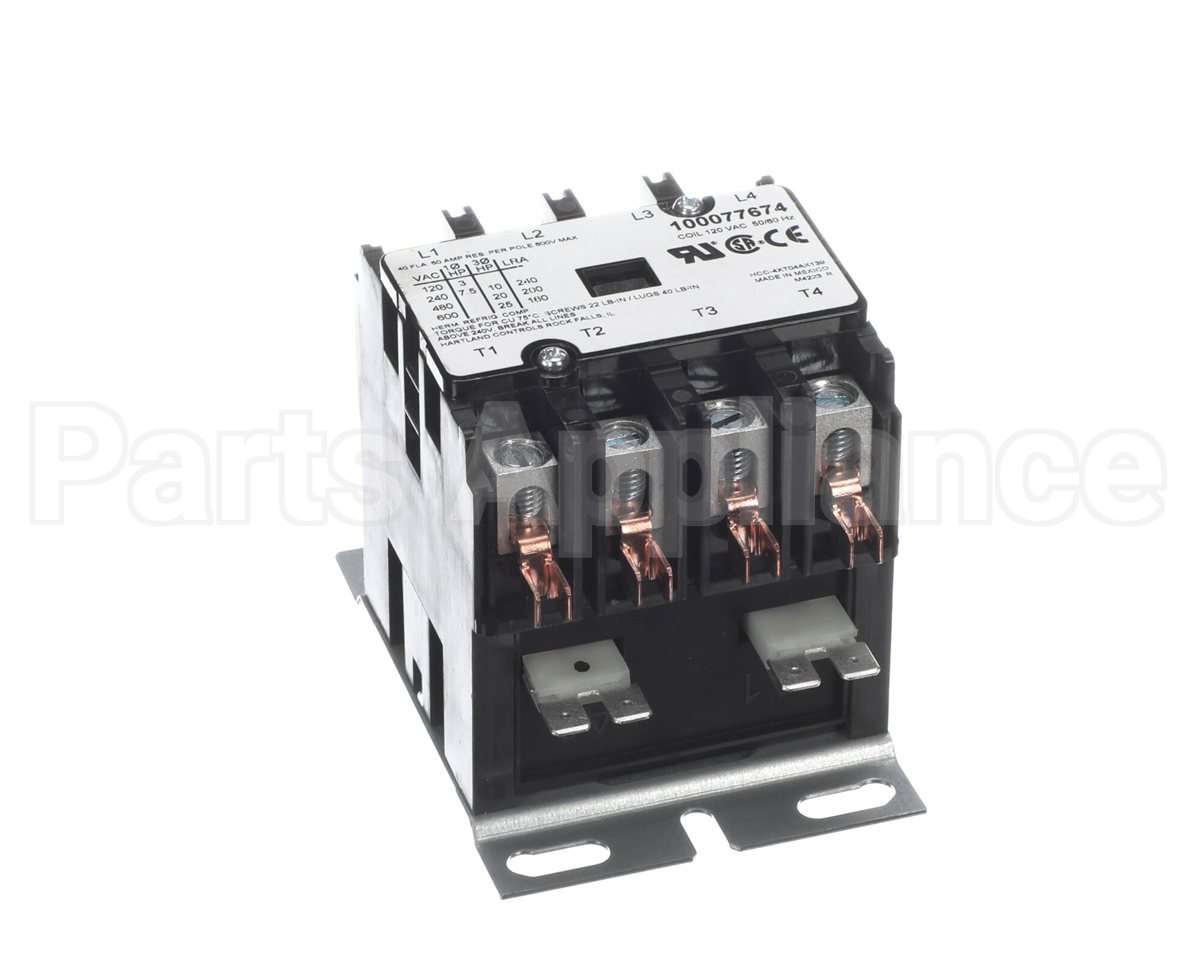 100110094 Lochinvar & A.o. Smith 4-Pole 50A 120V Contactor