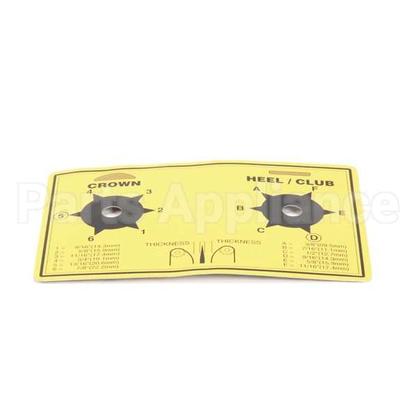 1001118 Compatible Roundup Label, Dial Compression