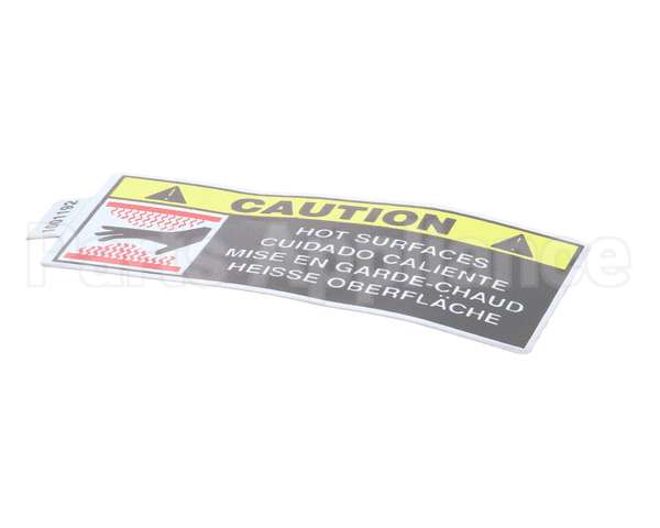 1001192 Antunes Label, Caution - Hot