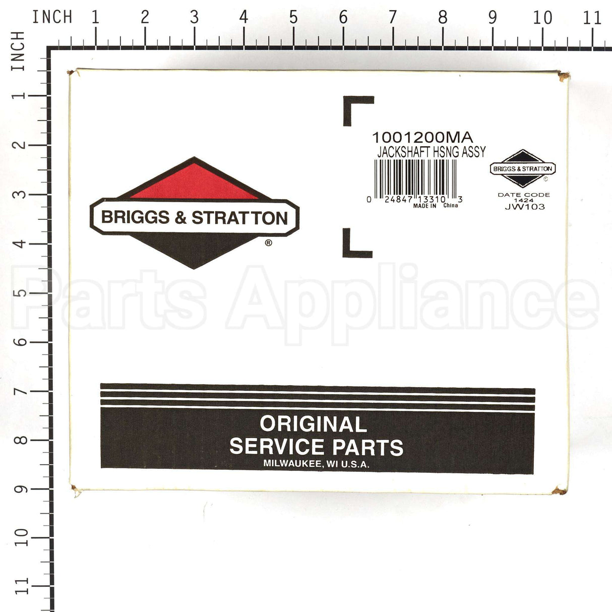 1001200MA Briggs & Stratton Jackshaft Hsng Assy