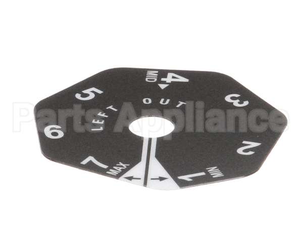 1001502 Antunes Left Hinge Cam Label