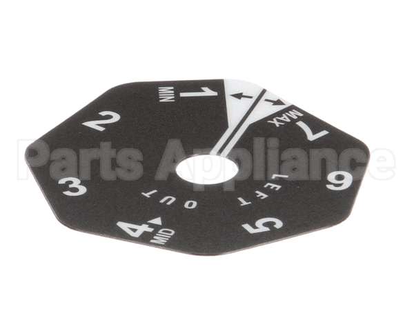 1001502 Antunes Left Hinge Cam Label