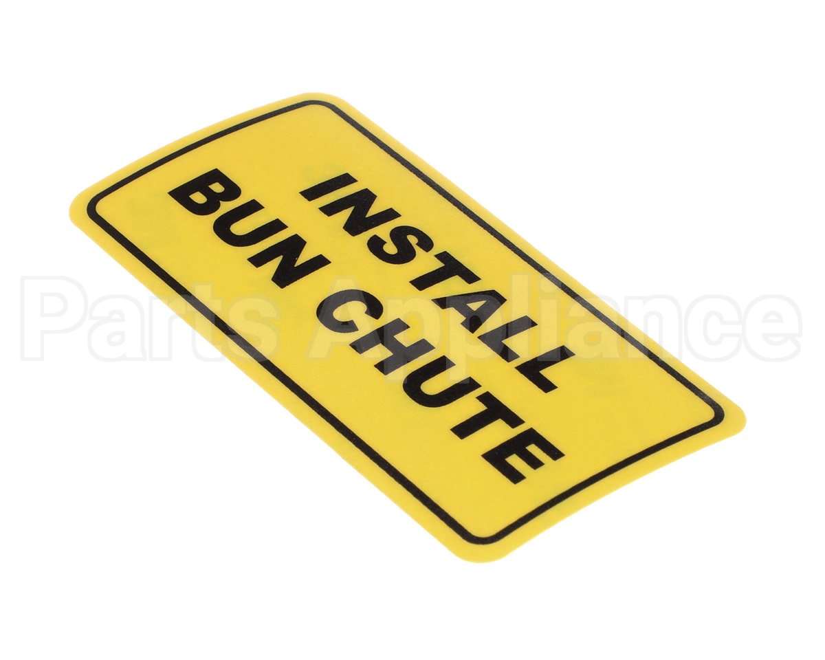 1001551 Antunes Install Bun Chute Decal