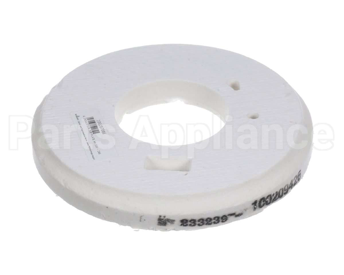 100287086 Lochinvar K,Insulation,Top Plate,Wh 200 - 286
