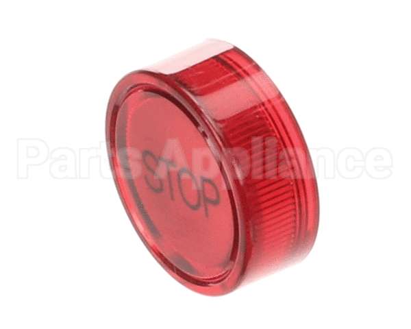 10054 Gaylord Red "Stop" Lens With "Stop" Inscription