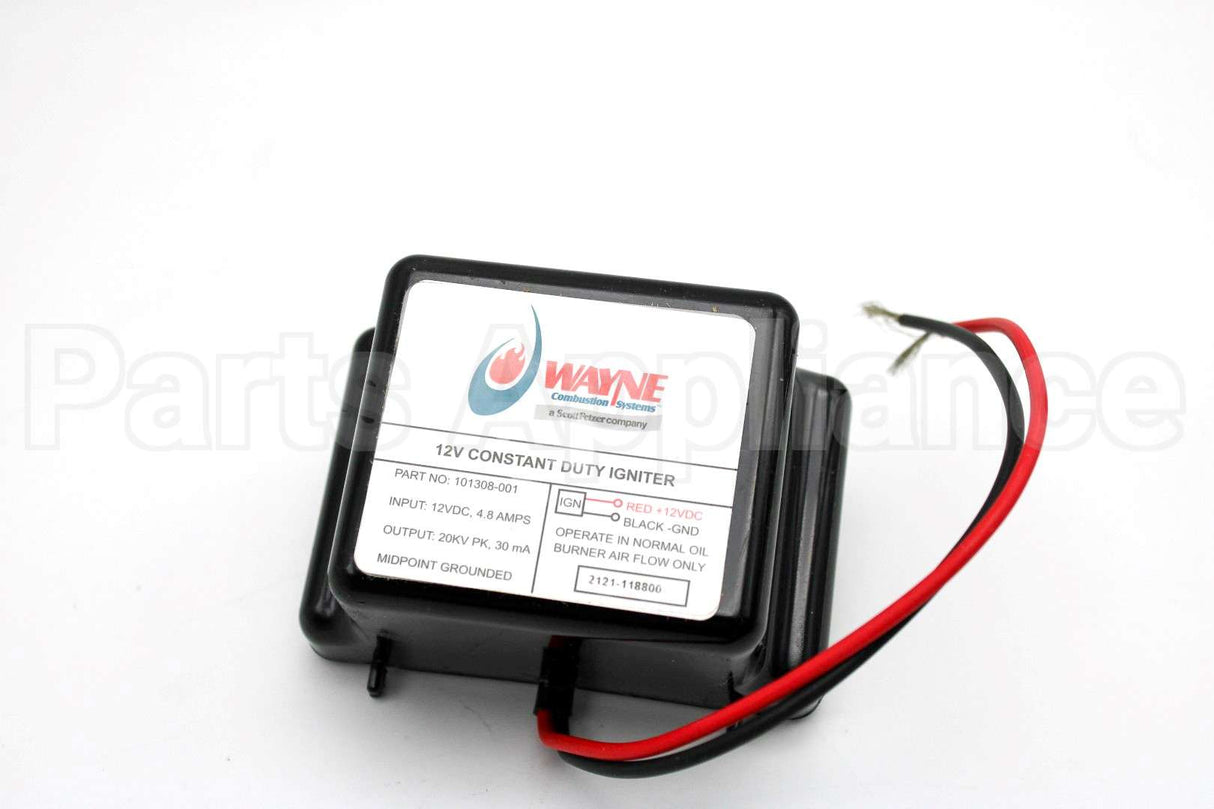 101308-001 Wayne Combustion Ignitor-Cc 12Vdc 4.8A
