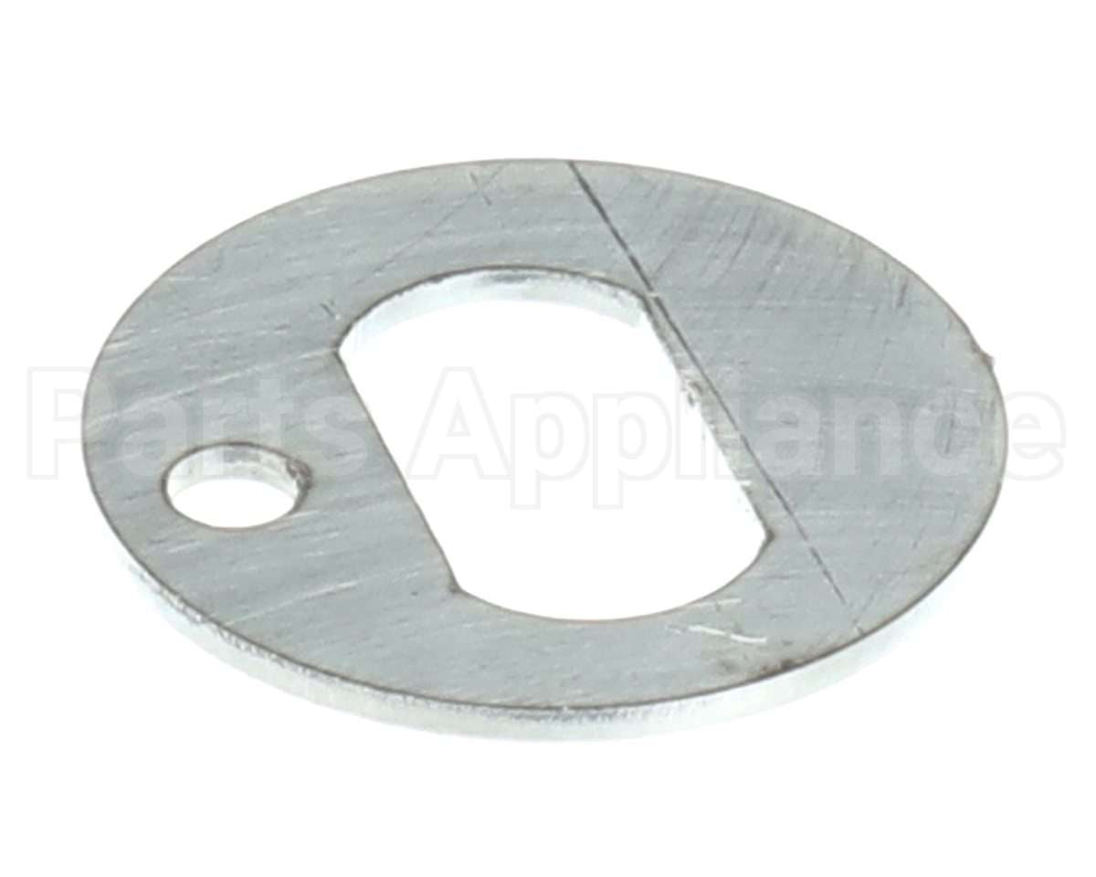 1016472 Alto Shaam Plate,Spacer,Hinge,Door,Lower1