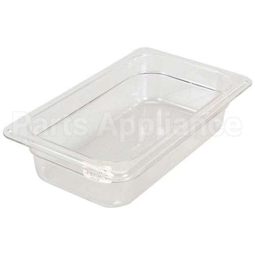 1017-058 Compatible Crescor 6-3/8 X 10-7/16 X 2 Pan Clear