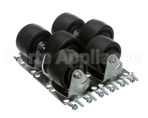 10314-105 Silver King 4'' Caster Plate Kit W/O Brake