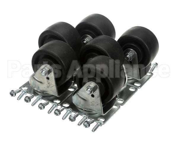 10314-105 Silver King 4'' Caster Plate Kit W/O Brake