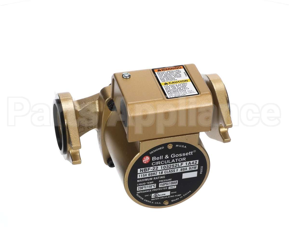 103252LF Bell & Gossett Nbf-22 1/25Hp Flg 115Vbrzcirc