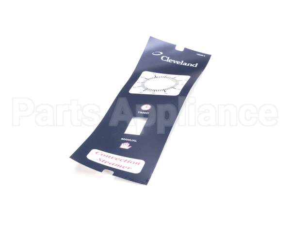 105690 Cleveland Label;Control;Mech.timer Rear