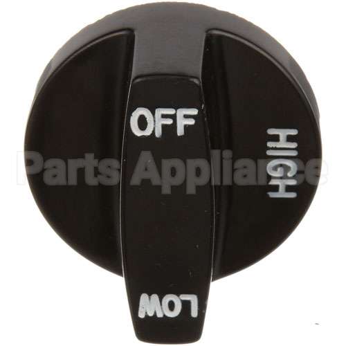 1073495 Compatible Southbend Knob 2 D, Off-High-Low