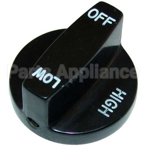 1073498 Compatible Southbend Knob 2 D, Off-High-Low