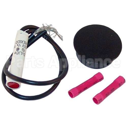109912 Compatible Midwest Appliance Parts Light, Signal - Red Round